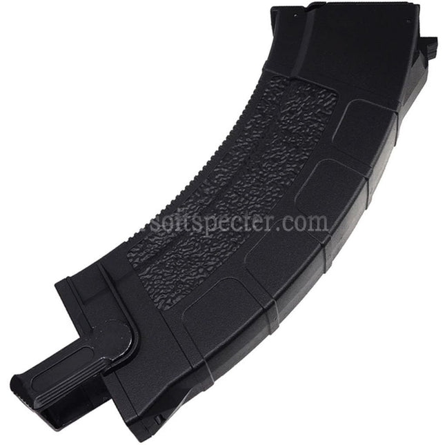 CYMA 70rd Pull-Tab Polymer Mid-Cap Magazine Suitable For AK Series AEG Rifles Airsoft Black