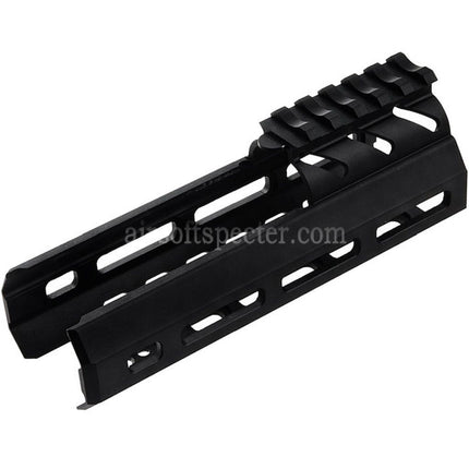 SIG Sauer 155mm 6 Inches MPX M-LOK Handguard Rail System For SIG Sauer MPX Series AEG SMG Rifles Airsoft Black