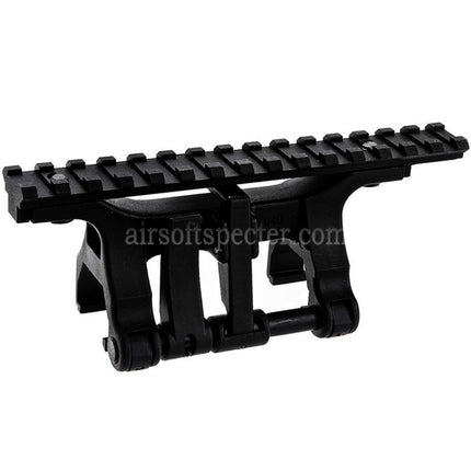 VFC Old School Picatinny Rail Claw Mount For Umarex (Elite Force) H&K MP5 G3 HK53 Series GBB Rifles Airsoft Black