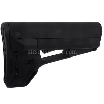 Crosse rétractable E&C M Style ACS pour répliques AEG M4 Airsoft Noire