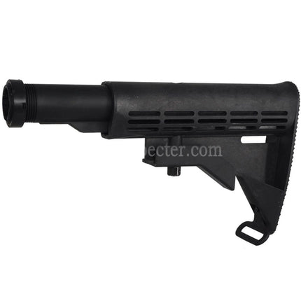 CYMA LE Retractable Stock with 6-Position Tube Suitable For M4 Series AEG Rifles Black