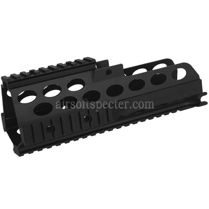 GOLDEN EAGLE 210mm CNC Aluminum RAS Handguard Rail System Suitable For G36C Series AEG Rifles Airsoft Black