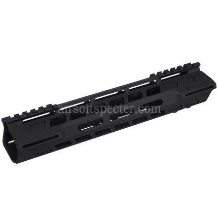 APS CNC Aluminium 10 Inches Quantum Mechanics DASH M-LOK Handguard Rail System Suitable For AR M4 M16  Series AEG Rifles Airsoft Black