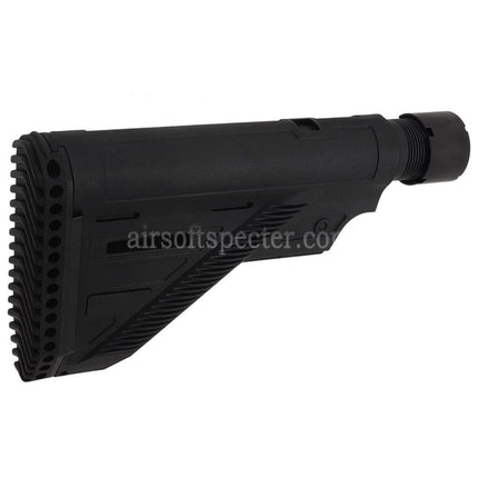 Guns Modify GM HK416 A5 Style Polymer Slim Stock with 6-Position Buffer Tube For VFC Umarex H&K HK416 A5 Series GBB Rifles Airsoft