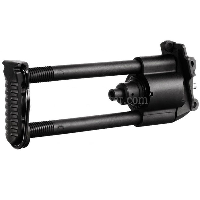 VFC Retractable Paratrooper Style Stock Kit For VFC M249 GBB Machine Gun Rifles Airsoft Black