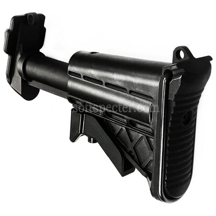 VFC Collapsible Stock Kit For VFC MK48 MOD1 AEG Machine Gun Rifles Airsoft Black