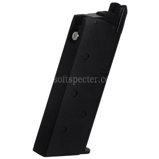 DOUBLE BELL 18rd Gas Magazine For ARMY R45 Tokyo Marui Detonics .45 DOUBLE BELL 796 797 Vorpal Bunny AM .45 Series GBB Pistols Airsoft Black