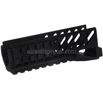 DOUBLE BELL CNC Aluminum Lower Handguard Rail System Suitable For AKS-74U Series AEG GBB Rifles Airsoft Black