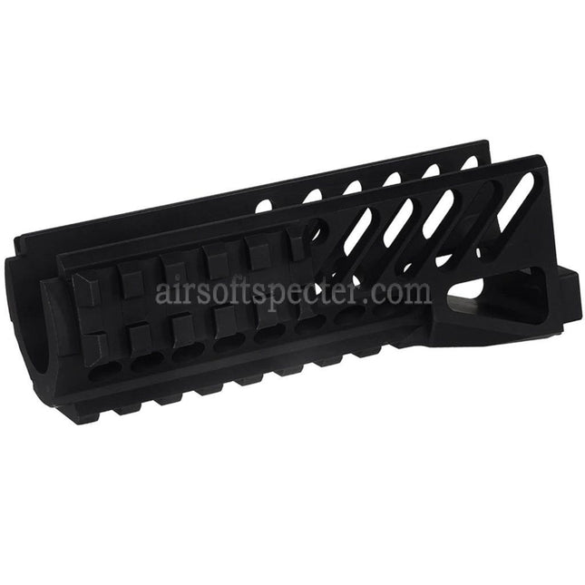 DOUBLE BELL CNC Aluminum Lower Handguard Rail System Suitable For AKS-74U Series AEG GBB Rifles Airsoft Black
