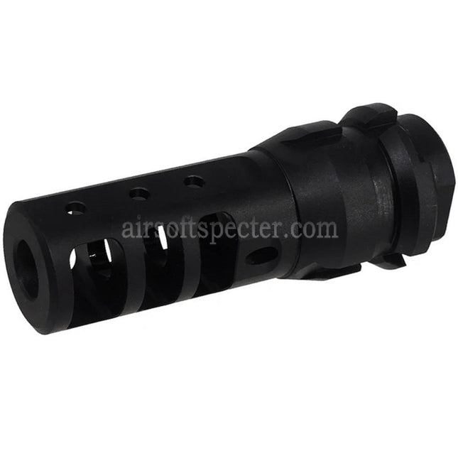 PTS Dead Air KeyMo Muzzle Brake Flash Hider For -14mm CCW Counter-Clockwise Thread Barrel Rifles Airsoft