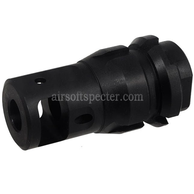PTS Dead Air KeyMicro Muzzle Brake Flash Hider For -14mm CCW Counter-Clockwise Thread Barrel Rifles Airsoft