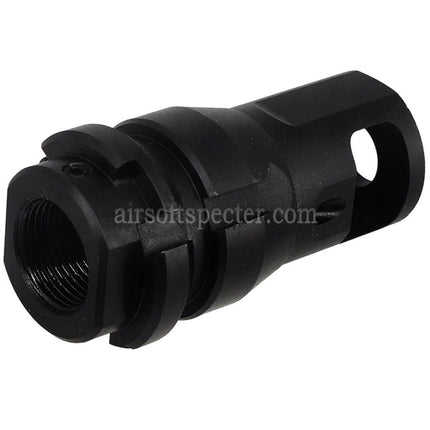 PTS Dead Air KeyMicro Muzzle Brake Flash Hider For -14mm CCW Counter-Clockwise Thread Barrel Rifles Airsoft