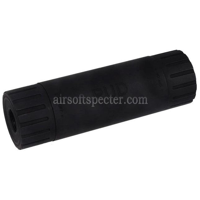 APS 110mm Power Up Device PUD Silencer Suppressor Barrel Extension For -14mm CCW Counter-Clockwise Thread Rifles Black