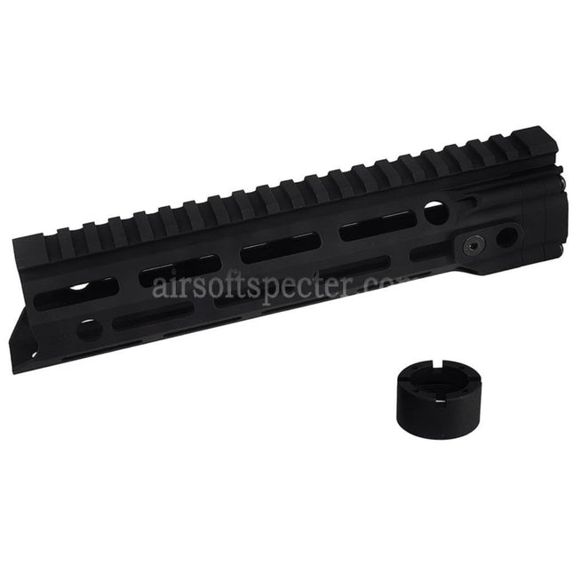 APS EMG Daniel Defense MFR 9 Inches M-LOK Handguard Rail System For APS EMG Tokyo Marui M4 M16 Series AEG Rifles Airsoft Black