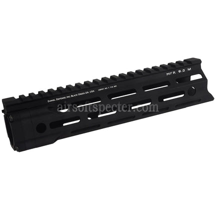 APS EMG Daniel Defense MFR 9 Inches M-LOK Handguard Rail System For APS EMG Tokyo Marui M4 M16 Series AEG Rifles Airsoft Black