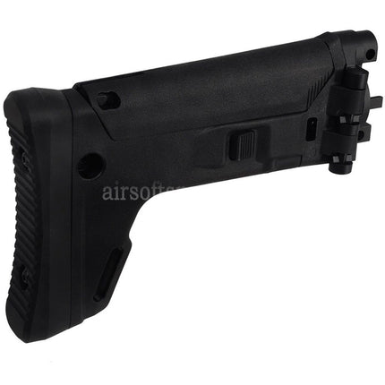 5KU ACR Style 7-Position Telescoping Side Folding Retractable Rifle Stock For CYMA MP5K Series AEG Rifles Airsoft