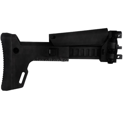 5KU ACR Style 7-Position Telescoping Side Folding Retractable Rifle Stock For CYMA MP5K Series AEG Rifles Airsoft