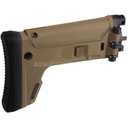 5KU ACR Style 7-Position Telescoping Side Folding Retractable Rifle Stock For CYMA MP5K Series AEG Rifles Airsoft
