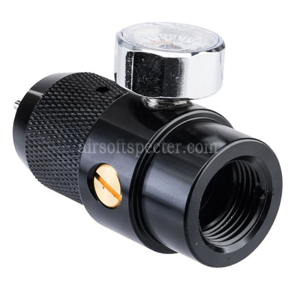 Madbull XM-Charger Plus Co2 Adaptor with Adjustable Pressure Regulator and Read-Out Meter