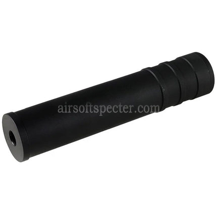 5KU 205mm Aluminum SV SAIGA Silencer Suppressor -14mm CCW Counter-Clockwise Thread Rifles Airsoft Black