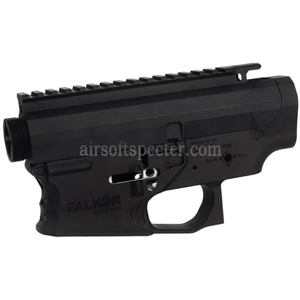 APS Falkor Defense Complete Receiver Set For APS V2 Gearbox M4 M16 Series GBB Rifles Airsoft Black