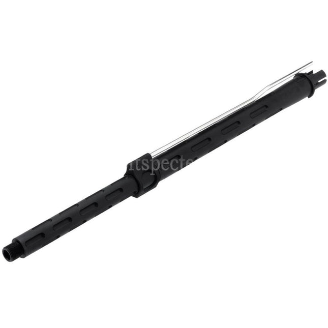 Canon externe en aluminium CNC APS EMG F1 Firearms 16 - Filetage horaire 14 mm pour fusils d'airsoft M4 M16 AEG série ASR APS EMG F1 Firearms Falkor PER