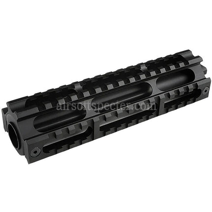 CYMA 6.75 Inches 168mm Aluminum 3-Sides 20mm Railed Handguard Rail System For G&P Echo1 CYMA RPK Series AEG Rifles Airsoft Black