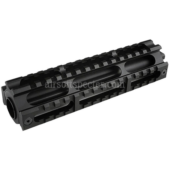 CYMA 6.75 Inches 168mm Aluminum 3-Sides 20mm Railed Handguard Rail System For G&P Echo1 CYMA RPK Series AEG Rifles Airsoft Black