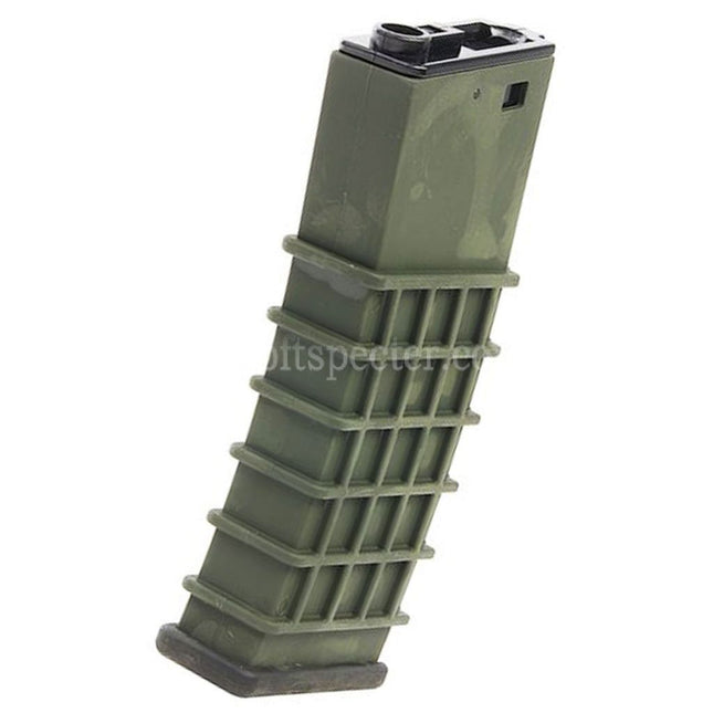 G&G 330rd Polymer Hi-Cap Magazine GK5C For M4 M16 Series AEG Rifles Airsoft Green