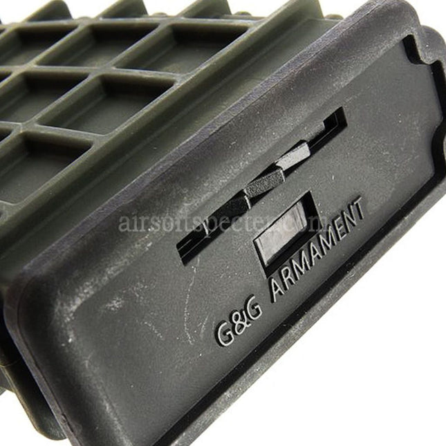 G&G 330rd Polymer Hi-Cap Magazine GK5C For M4 M16 Series AEG Rifles Airsoft Green