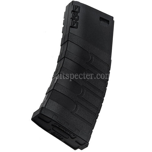 G&G 120rd Polymer Mid-Cap Magazine For M4 M16 Series AEG Rifles Airsoft Black
