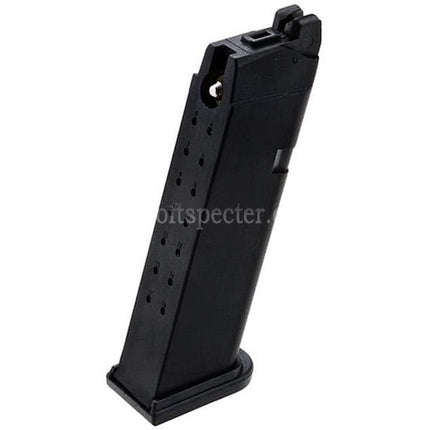 Chargeur SRC gaz 18 billes pour pistolets GBB Airsoft G-Series G17 G18C G34 G35 Noir