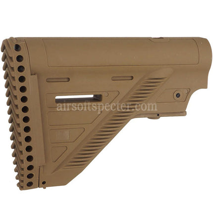 E&C 416A5 Style Retractable Stock For HK416 M4 M16 Series AEG Rifles Airsoft