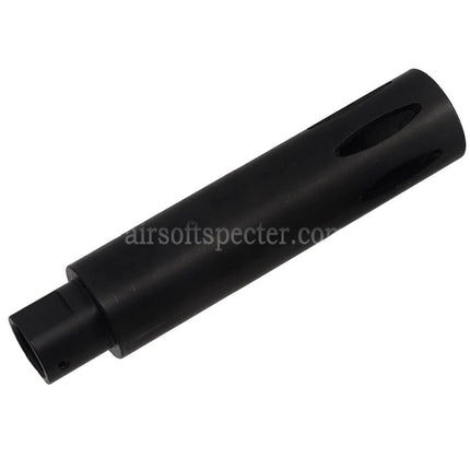 CYMA 113mm XM177 E1 Style Flash Hider For -14mm CCW Counter-Clockwise Thread Barrel Rifles Airsoft Black