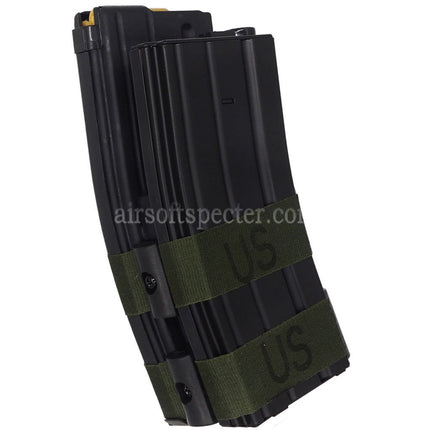 BATTLEAXE 800rd Electric Dual Magazine with Dummy Bullet For M4 M16 Series AEG Rifles Airsoft