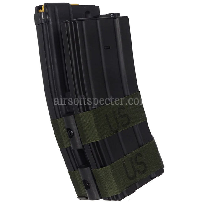 BATTLEAXE 800rd Electric Dual Magazine with Dummy Bullet For M4 M16 Series AEG Rifles Airsoft