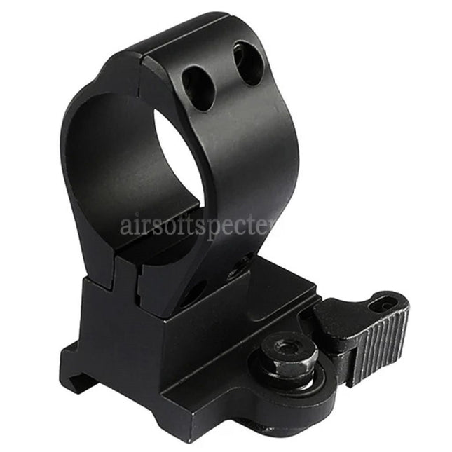 Support de lunette CYMA 30mm QD mono-anneau pour viseur point rouge Aimpoint M2 Noir