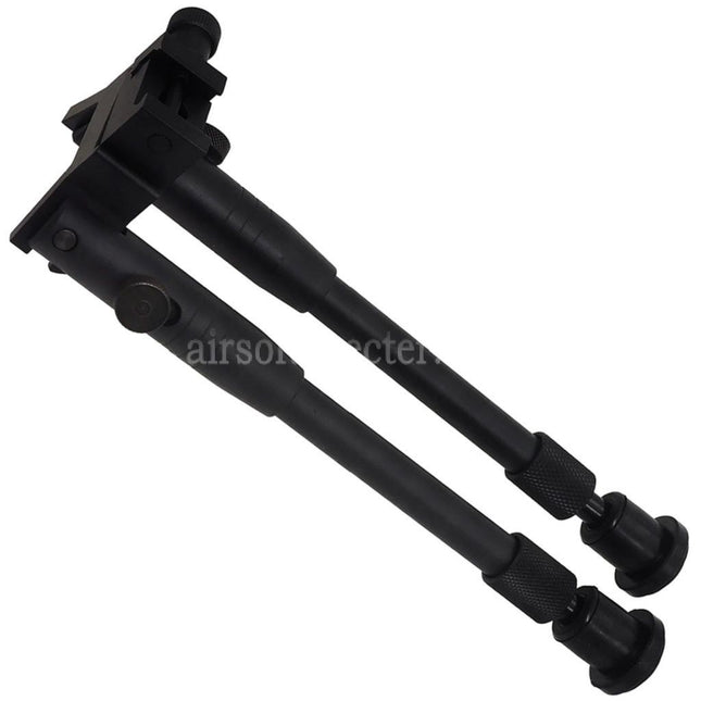 E&C Metal Foldable Extended RIS Bipod For Most 20mm Picatinny Rail Airsoft