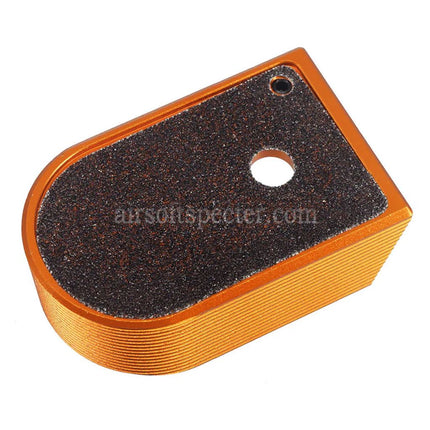5KU CNC Aluminum Magazine Base Plate Type-2 For KJ Works Shadow2 Series GBB Pistols Magazine