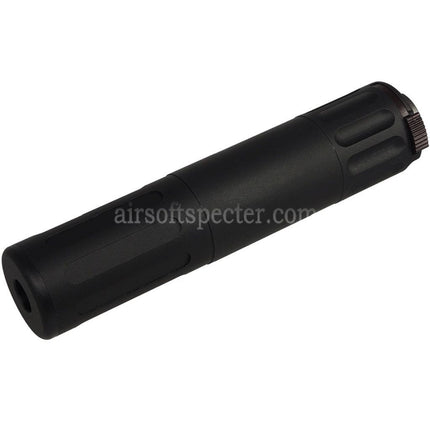 5KU 170mm AAC SR5 Style QD Suppressor Silencer with 3-Prong Flash Hider For -14mm CCW Counter-Clockwise Thread Barrel Rifles Airsoft