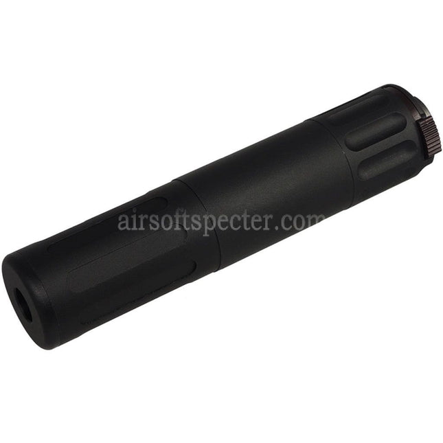 5KU 170mm AAC SR5 Style QD Suppressor Silencer with 3-Prong Flash Hider For -14mm CCW Counter-Clockwise Thread Barrel Rifles Airsoft