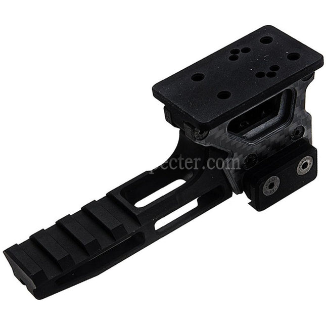 Revanchist Airsoft 2.26 Inches Modular Optics Mount V2 For Amphibious RMR Docter Red Dot Sight Mount and Laser Devices Riser Black