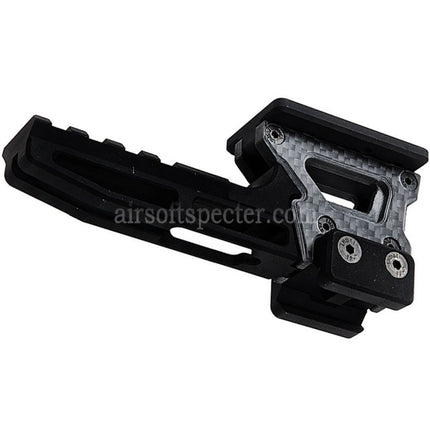 Revanchist Airsoft 2.26 Inches Modular Optics Mount V2 For Amphibious RMR Docter Red Dot Sight Mount and Laser Devices Riser Black