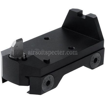 RGW Aluminum ANVL RMR Mount with Built-In Front Rear Iron Sight For RMR 20mm Picatinny Rail