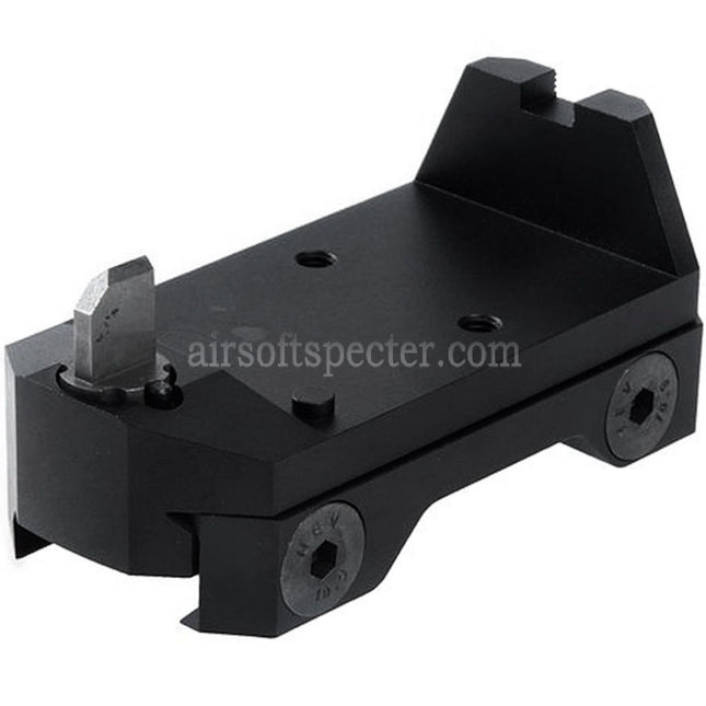 RGW Aluminum ANVL RMR Mount with Built-In Front Rear Iron Sight For RMR 20mm Picatinny Rail
