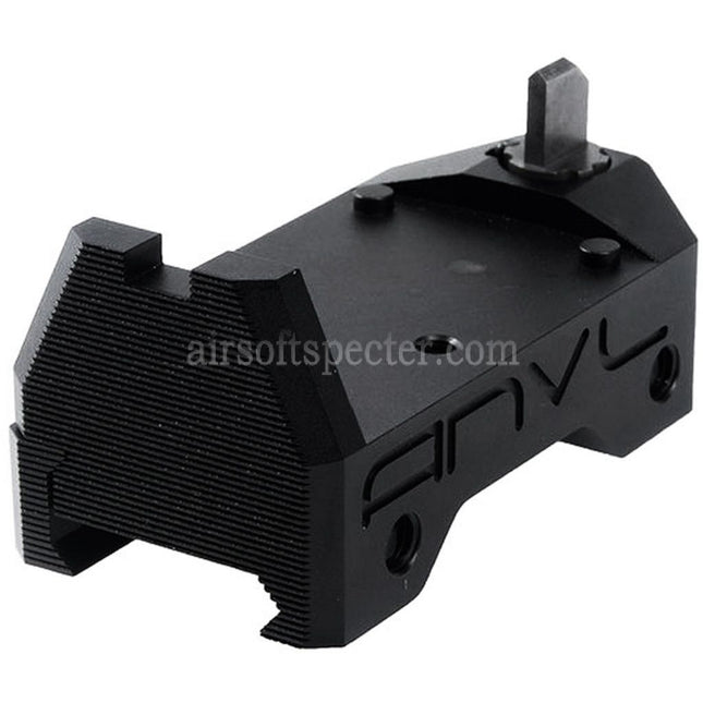 RGW Aluminum ANVL RMR Mount with Built-In Front Rear Iron Sight For RMR 20mm Picatinny Rail