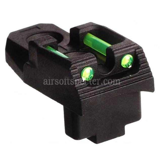 Action Army MIM Fiber Optics Rear Sight For AAP01 AAP01C Series GBB Pistols Airsoft