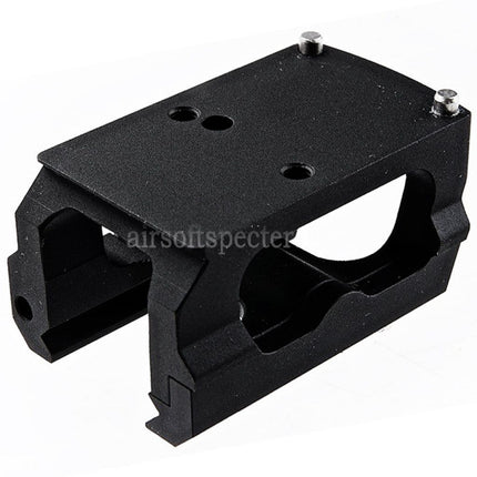 PPT Outdoor L-Style RMR Mount For Red Dot Sight 20mm Picatinny Rail Black
