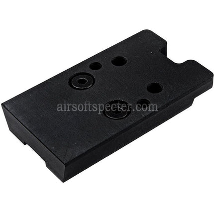 Revanchist Airsoft CNC Aluminum Red Dot Plate High Mount For Novritsch SSP5 Series GBB Pistols