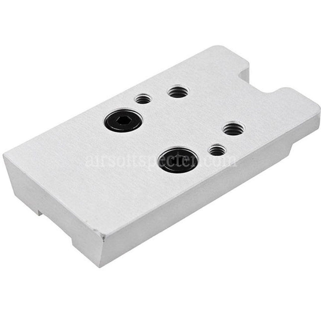 Revanchist Airsoft CNC Aluminum Red Dot Plate High Mount For Novritsch SSP5 Series GBB Pistols